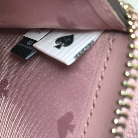EUC Kate Spade Dusty Rose Zip-Around long Wallet - Picture 13 of 13